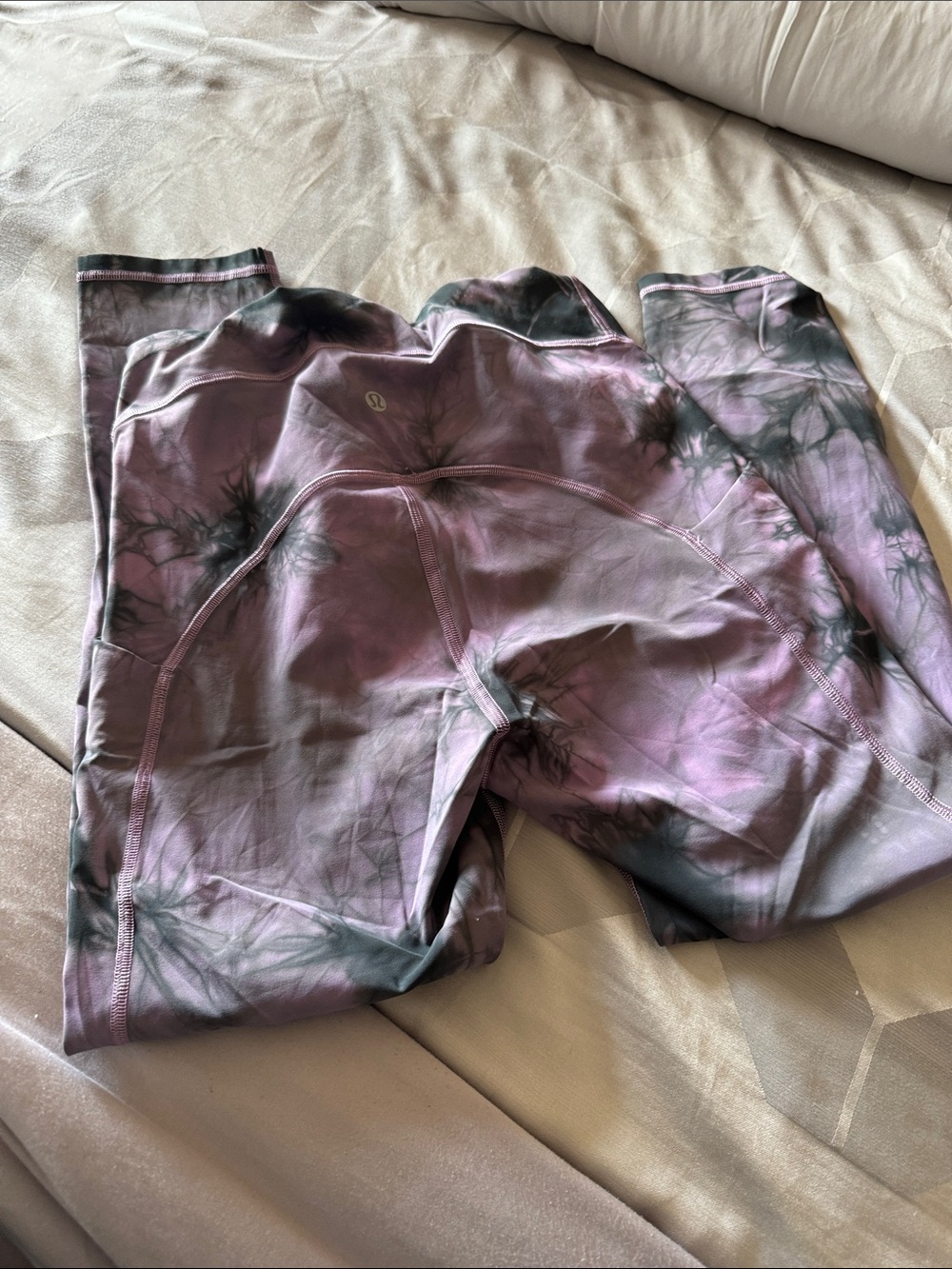 lululemon athletica Purple Tie-Dye Joggers